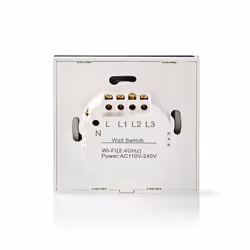 Nedis WIFIWC10WT trasmettitore intelligente domestico Con cavo e senza cavo Montabile a parete WWAN - Vista aggiuntiva 3