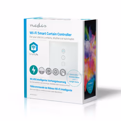 Nedis WIFIWC10WT trasmettitore intelligente domestico Con cavo e senza cavo Montabile a parete WWAN - Vista aggiuntiva 5