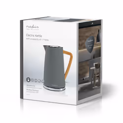 Nedis KAWK510EGY bollitore elettrico 1,7 L 2200 W Grigio - Vista aggiuntiva 6