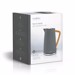 Nedis KAWK510EGY bollitore elettrico 1,7 L 2200 W Grigio - Vista aggiuntiva 7