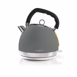 Nedis KAWK520EGY bollitore elettrico 1,8 L 2200 W Grigio - Vista aggiuntiva 2