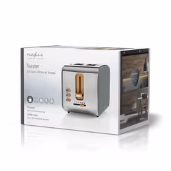 Nedis KABT510EGY tostapane 6 2 fetta/e 900 W Grigio - Vista aggiuntiva 5
