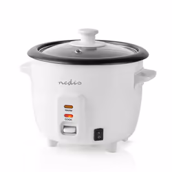 Nedis KARC06WT cuoci riso 0,6 L 300 W Bianco - Vista aggiuntiva 5