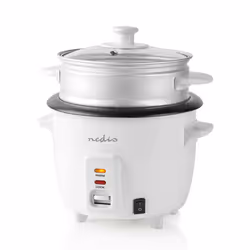 Nedis KARC06WT cuoci riso 0,6 L 300 W Bianco - Vista aggiuntiva 6