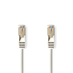 Nedis CCGP85121GY05 cavo di rete Grigio 0,5 m Cat5e SF/UTP (S-FTP)