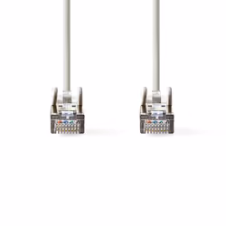 Nedis CCGP85121GY05 cavo di rete Grigio 0,5 m Cat5e SF/UTP (S-FTP)