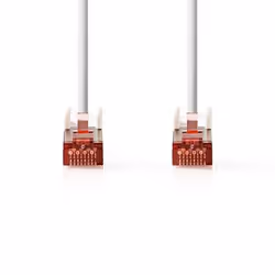 Nedis CCGP85221WT300 cavo di rete Bianco 30 m Cat6 S/FTP (S-STP) - Vista aggiuntiva 2