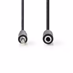 Nedis CAGP22050BK10 cavo audio 1 m 3.5mm Nero - Vista aggiuntiva 2