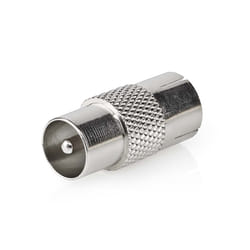 Nedis Coax Adapter connettore coassiale IEC 1 pz 75 Ω