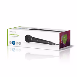 Nedis MPWD25BK microfono Nero Microfono per strumento - Vista aggiuntiva 3