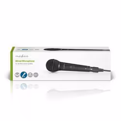 Nedis MPWD25BK microfono Nero Microfono per strumento - Vista aggiuntiva 6