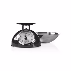 Nedis KASC110BK bilancia da cucina Nero, Acciaio inox Superficie piana Bilancia da cucina meccanica - Vista aggiuntiva 6