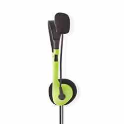 Nedis CHST100GN cuffia e auricolare Cablato A Padiglione Studio Verde - Vista aggiuntiva 3