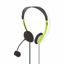 Nedis CHST100GN cuffia e auricolare Cablato A Padiglione Studio Verde - Vista aggiuntiva 5
