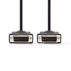 Nedis CCGB32000BK20 cavo DVI 2 m DVI-D Nero - Vista aggiuntiva 2