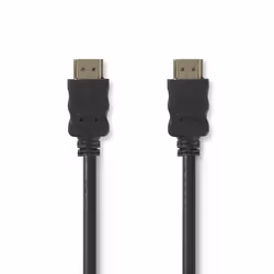 Nedis CVGB34000BK50, 5 m, HDMI tipo A (Standard), HDMI tipo A (Standard), 10,2 Gbit/s, Nero