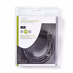 Nedis CVGB34000BK50 cavo HDMI 5 m HDMI tipo A (Standard) Nero