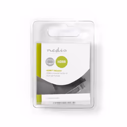 Nedis CVGB34910BK adattatore per inversione del genere dei cavi HDMI Type A (Standard) DVI-D Nero, Acciaio inox - Vista aggiuntiva 5