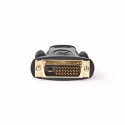 Nedis CVGB34912BK adattatore per inversione del genere dei cavi HDMI Type A (Standard) DVI-D Nero, Oro - Vista aggiuntiva 2