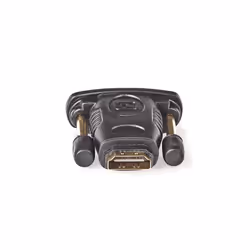 Nedis CVGB34912BK adattatore per inversione del genere dei cavi HDMI Type A (Standard) DVI-D Nero, Oro - Vista aggiuntiva 3