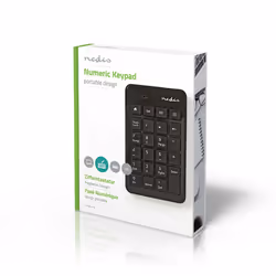 Nedis KBNM100BK tastierino numerico Nero - Vista aggiuntiva 5