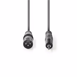 Nedis COTH15300GY15 cavo audio 1,5 m XLR (3-pin) Grigio