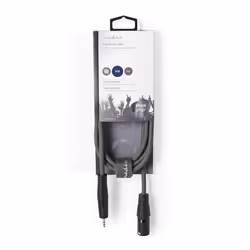 Nedis COTH15300GY15 cavo audio 1,5 m XLR (3-pin) Grigio