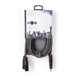Nedis COTH15310GY30 cavo audio 3 m 2 x XLR (3-pin) Grigio
