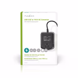 Nedis POCO105 adattatore e invertitore Interno 100 W Nero - Vista aggiuntiva 4