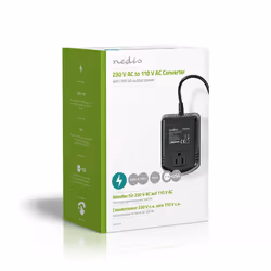 Nedis POCO105 adattatore e invertitore Interno 100 W Nero - Vista aggiuntiva 6