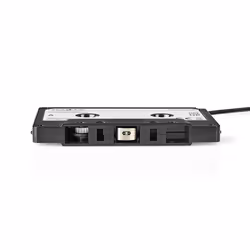 Nedis ACON2200BK adattatore di cassette audio Nero