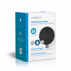 Nedis WIFICDPC10BK kit campanello Nero - Vista aggiuntiva 7