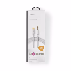 Nedis CCTB65940AL10 cavo audio 1 m USB C 3.5mm Alluminio - Vista aggiuntiva 5