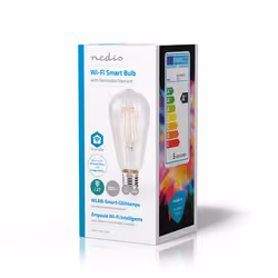 Nedis WIFILF10WTST64 lampada LED Bianco caldo 5 W E27 F - Vista aggiuntiva 4