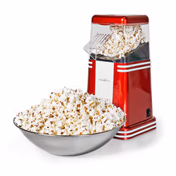 Nedis FCPC100RD macchina per popcorn Rosso, Bianco 4 min 1200 W - Vista aggiuntiva 6