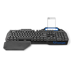 Nedis GKBD400BKND tastiera Gaming USB QWERTY Olandese Nero