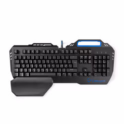 Nedis GKBD400BKND tastiera Gaming USB QWERTY Olandese Nero