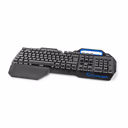 Nedis GKBD400BKND tastiera Gaming USB QWERTY Olandese Nero - Vista aggiuntiva 4