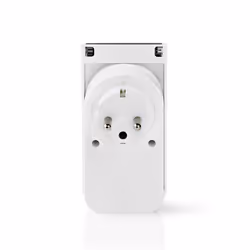 Nedis WIFIPO120FWT presa intelligente 3680 W Grigio, Bianco - Vista aggiuntiva 5
