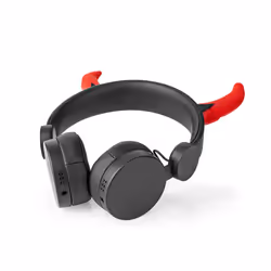 Nedis HPWD4000BK cuffia e auricolare Cuffie Cablato A Padiglione Studio Nero, Rosso - Vista aggiuntiva 5