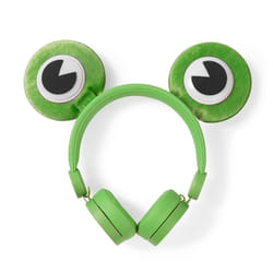 Nedis HPWD4000GN cuffia e auricolare Cuffie Cablato A Padiglione MUSICA Verde