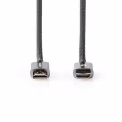 Nedis CVTB34000GY10 cavo HDMI 1 m HDMI tipo A (Standard) Grigio