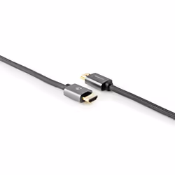 Nedis CVTB34000GY10 cavo HDMI 1 m HDMI tipo A (Standard) Grigio - Vista aggiuntiva 4