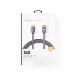 Nedis CVTB34000GY10 cavo HDMI 1 m HDMI tipo A (Standard) Grigio - Vista aggiuntiva 6