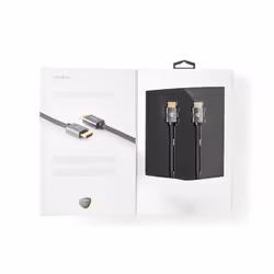 Nedis CVTB34000GY10 cavo HDMI 1 m HDMI tipo A (Standard) Grigio - Vista aggiuntiva 7