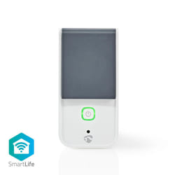 Nedis WIFIPO120EWT presa intelligente Grigio, Bianco