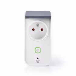 Nedis WIFIPO120EWT presa intelligente Grigio, Bianco - Vista aggiuntiva 4