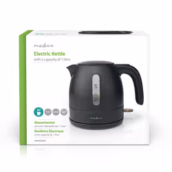 Nedis KAWK300EBK bollitore elettrico 1 L 2150 W Nero - Vista aggiuntiva 4