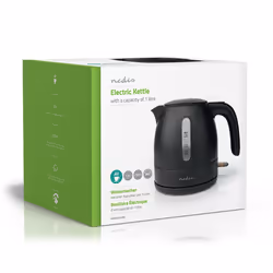 Nedis KAWK300EBK bollitore elettrico 1 L 2150 W Nero - Vista aggiuntiva 7