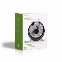 Nedis FNCL10BK20 ventilatore Nero - Vista aggiuntiva 7